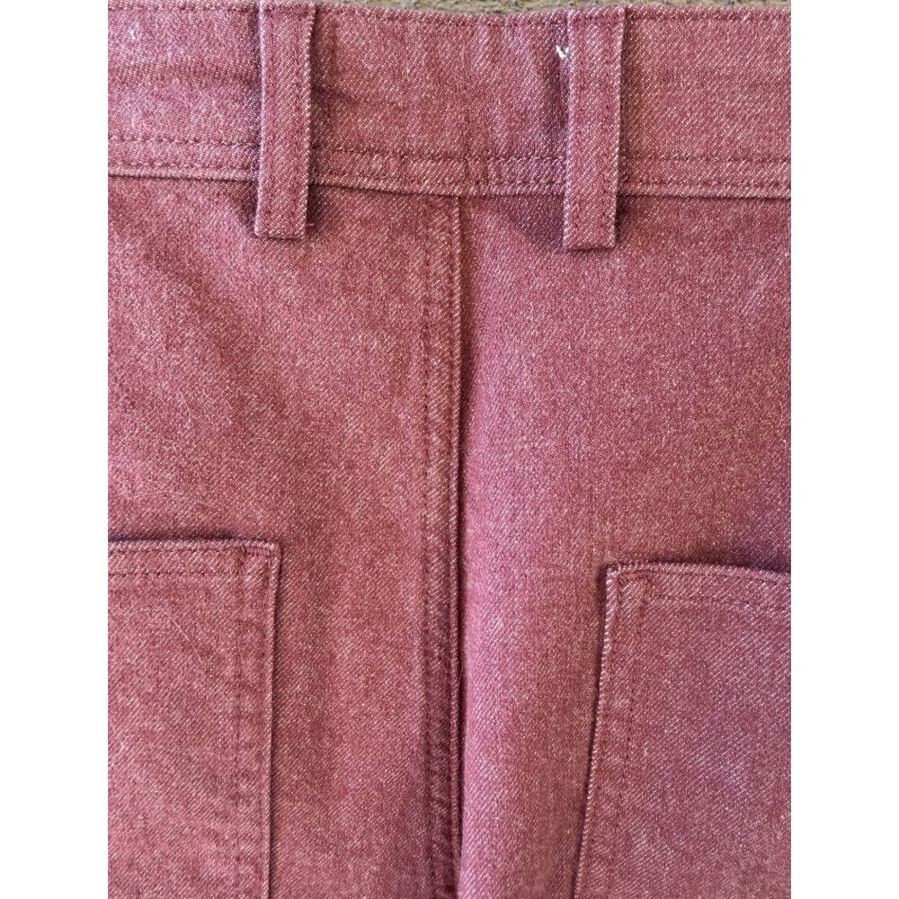 Baykan Denim Mauve Design Sample Jeans Cropped Fit - Picture 16 of 16